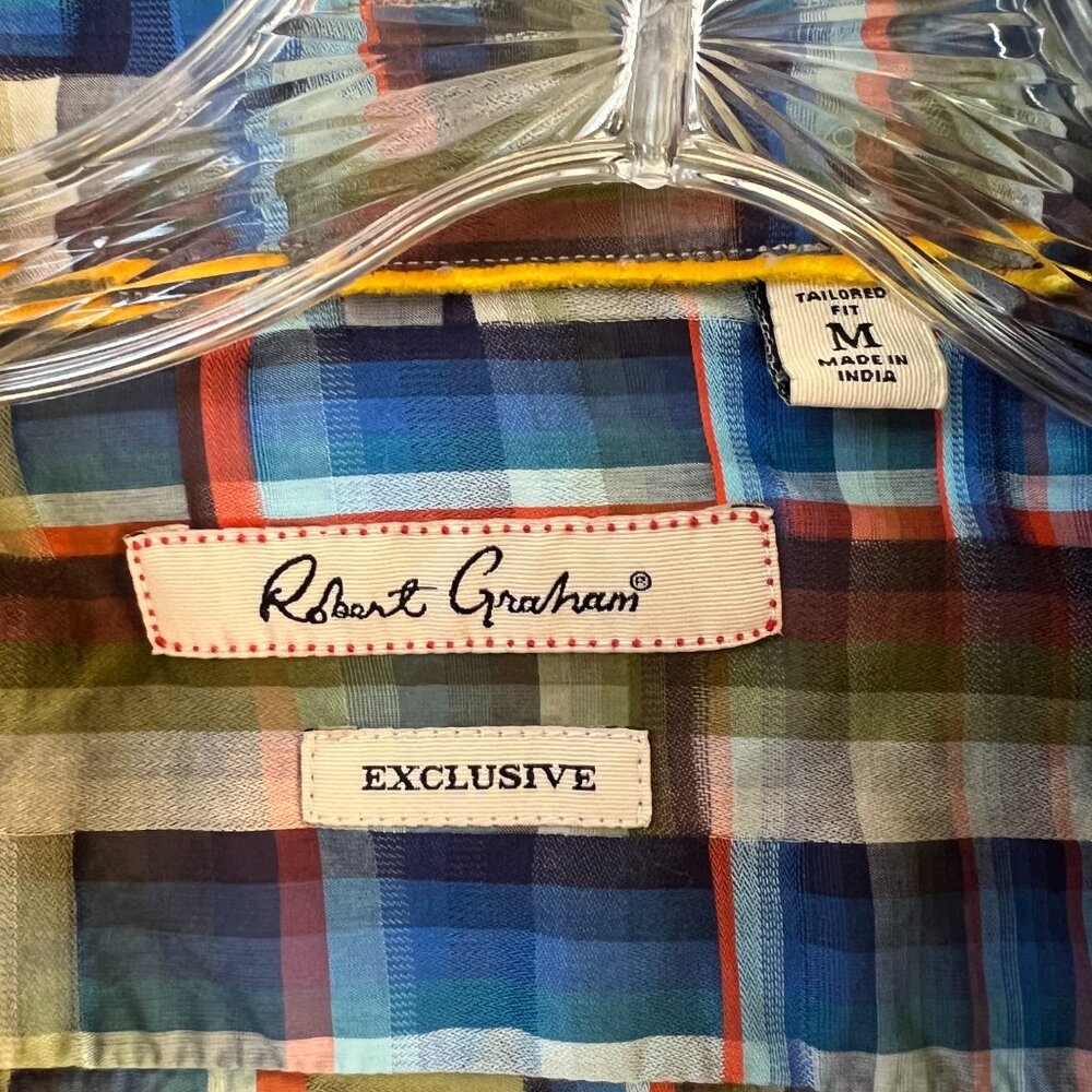 NWOT Robert Graham Button Down Long Sleeve - Picture 8 of 8